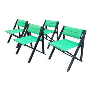 lot de 4 chaises pliantes