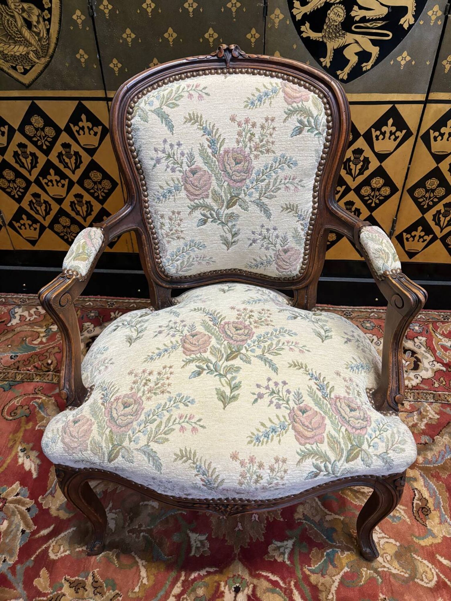 Paire de cabriolets louisXV