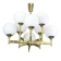 Grand magnificent Sputnik chandelier by Kaiser, Germany, 1970s.