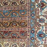 Tapis ancien d’orient persan de Ghoom fait main 142x205 cm