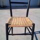 wood and rope chair