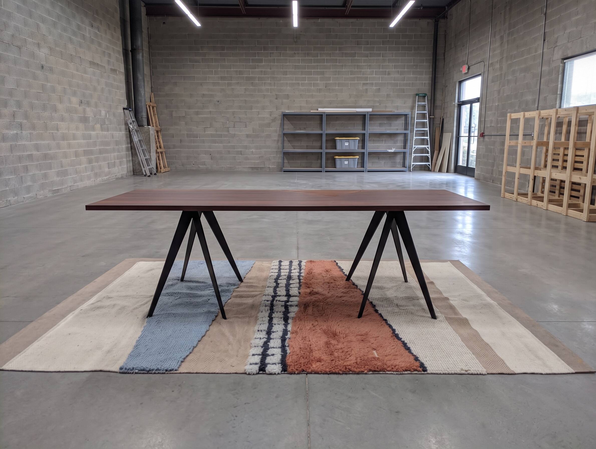 Table plateau EM Table VITRA American Walnut