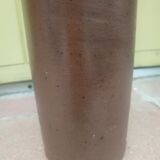 Ancienne bouteille en grès marron début 20e siècle