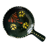 Alsatian pottery plate signed