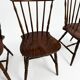 6 western beech chairs from the 1960s