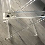 Plexiglass side table / server