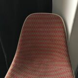 Rare La Fonda chair by George Nelson for Herman Miller. Original fabric by Alexander Girard