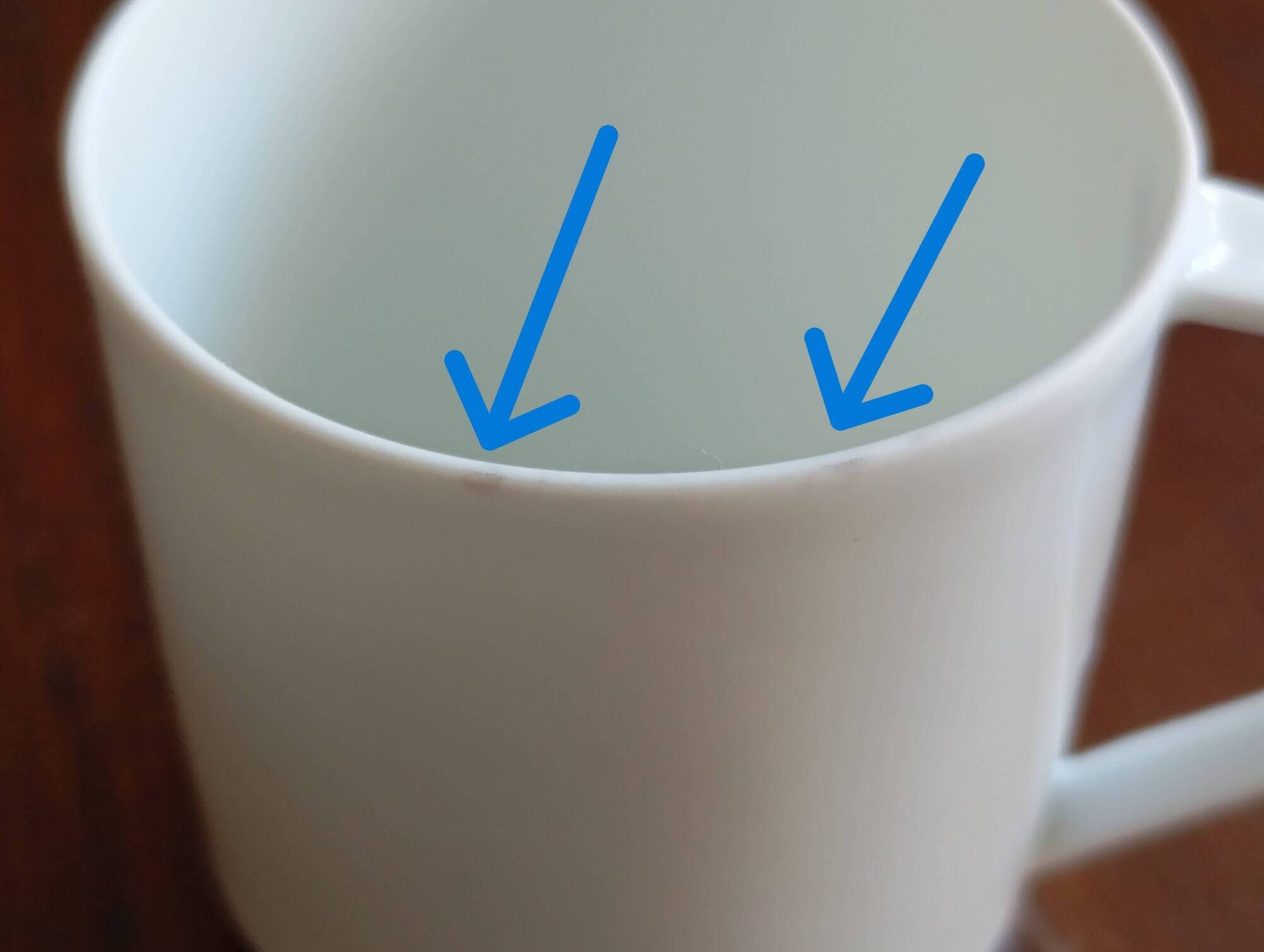 Moka cups in porcelain from Manufacture Royale (Limoges)