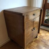 Art deco sideboard in walnut veneer