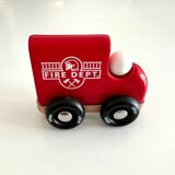 Set of 3 wooden cars