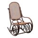 Antique rocking chair in Thonet Art Nouveau style, Austria, 20th century.