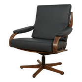 Fauteuil de bureau de Soda Galvano, Norvège, années 1960,