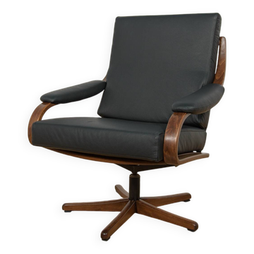 Fauteuil de bureau de Soda Galvano, Norvège, années 1960,