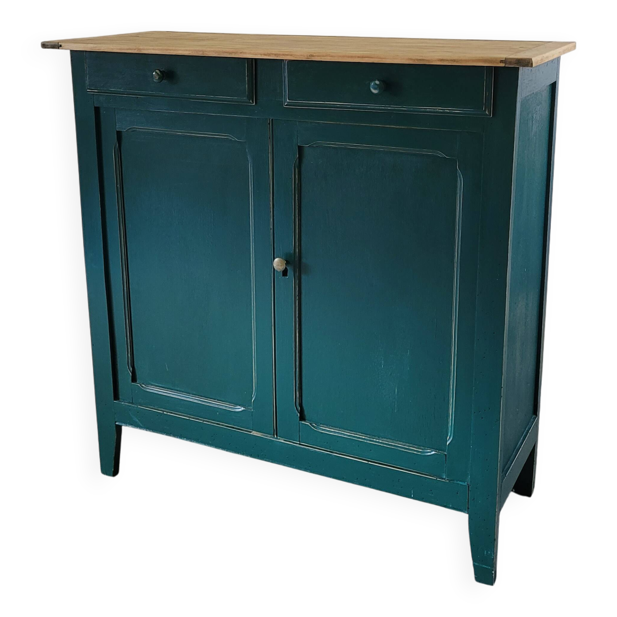 Green patinated Parisian sideboard