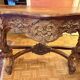 Antique carved wooden console – Louis XIV style – floral decoration