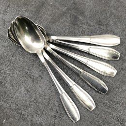 Set of 6 small old boulenger spoons