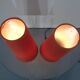 Mid-Century Filigree Danish Teak Table Lamps, 1950s, Set of 2