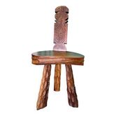 Very beautiful brutalist tripod chair.