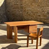 Solid oak desk