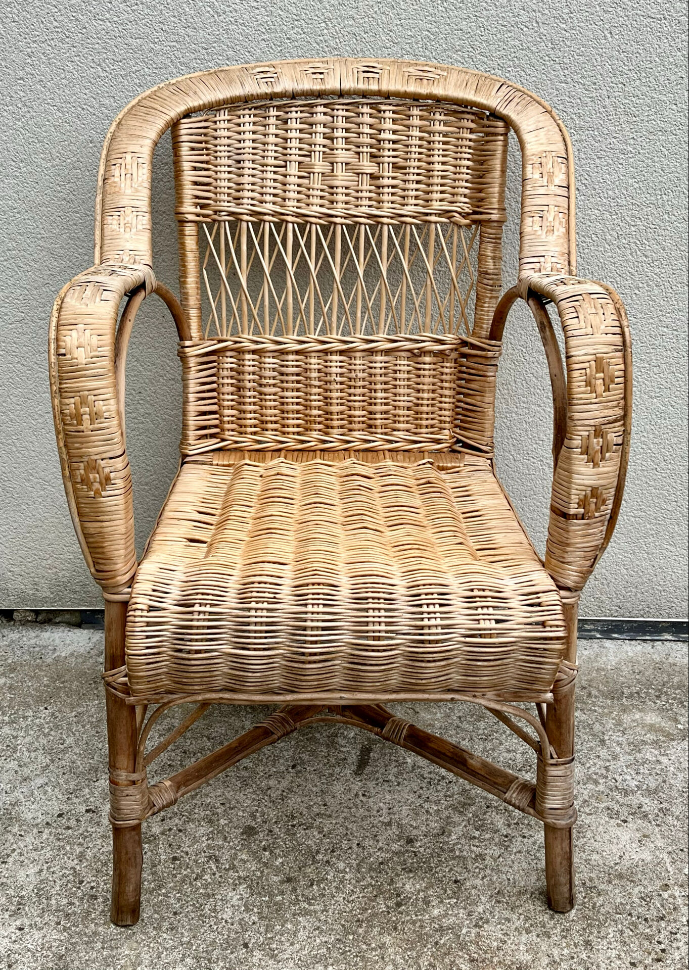 Fauteuil en rotin 