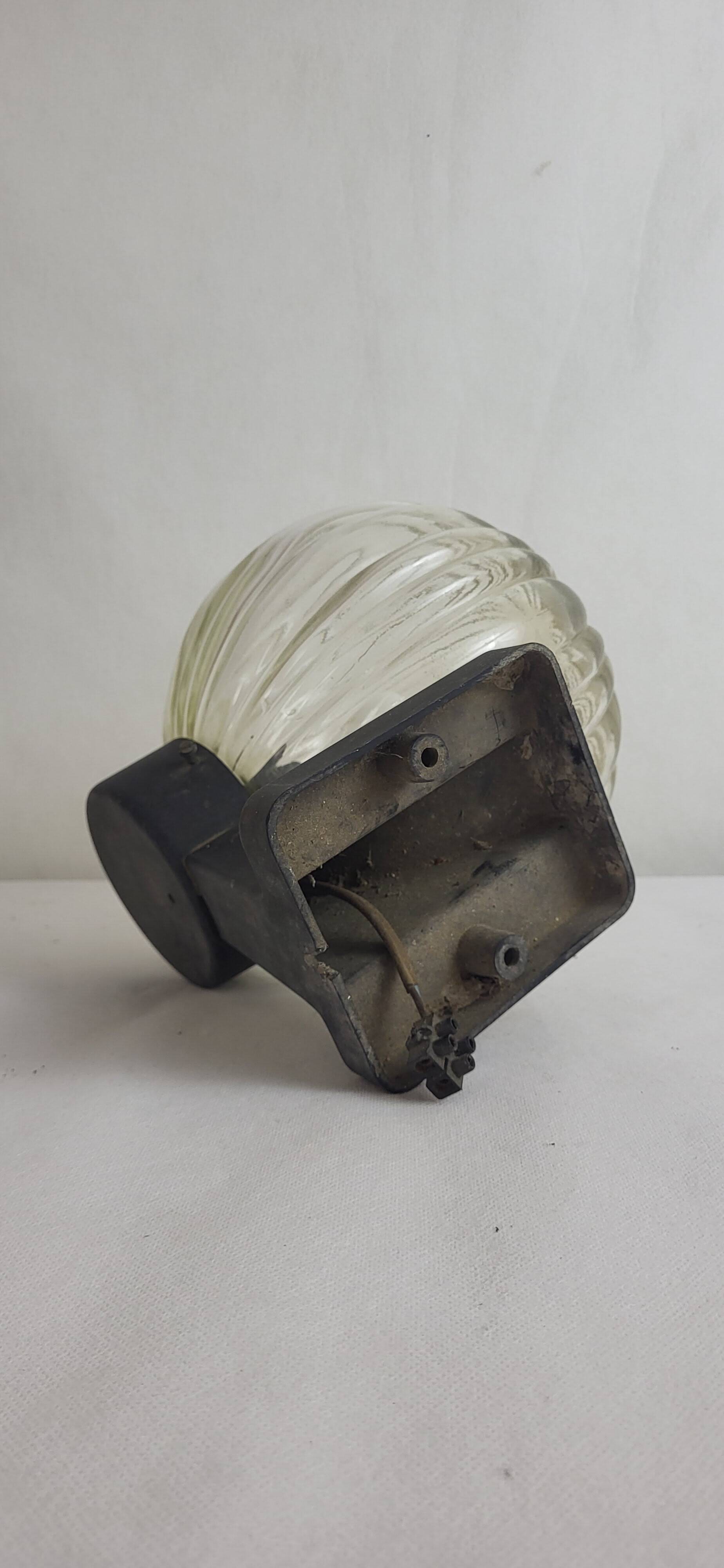 Wall lamp, outdoor lamp, 70s