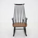 1960s Varjosen Puunjalostus beech rocking chair, Finland