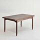 Vintage Scandinavian extendable teak table, 1960s