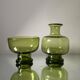 Pair of 1960’s danish glass by Per Lutken