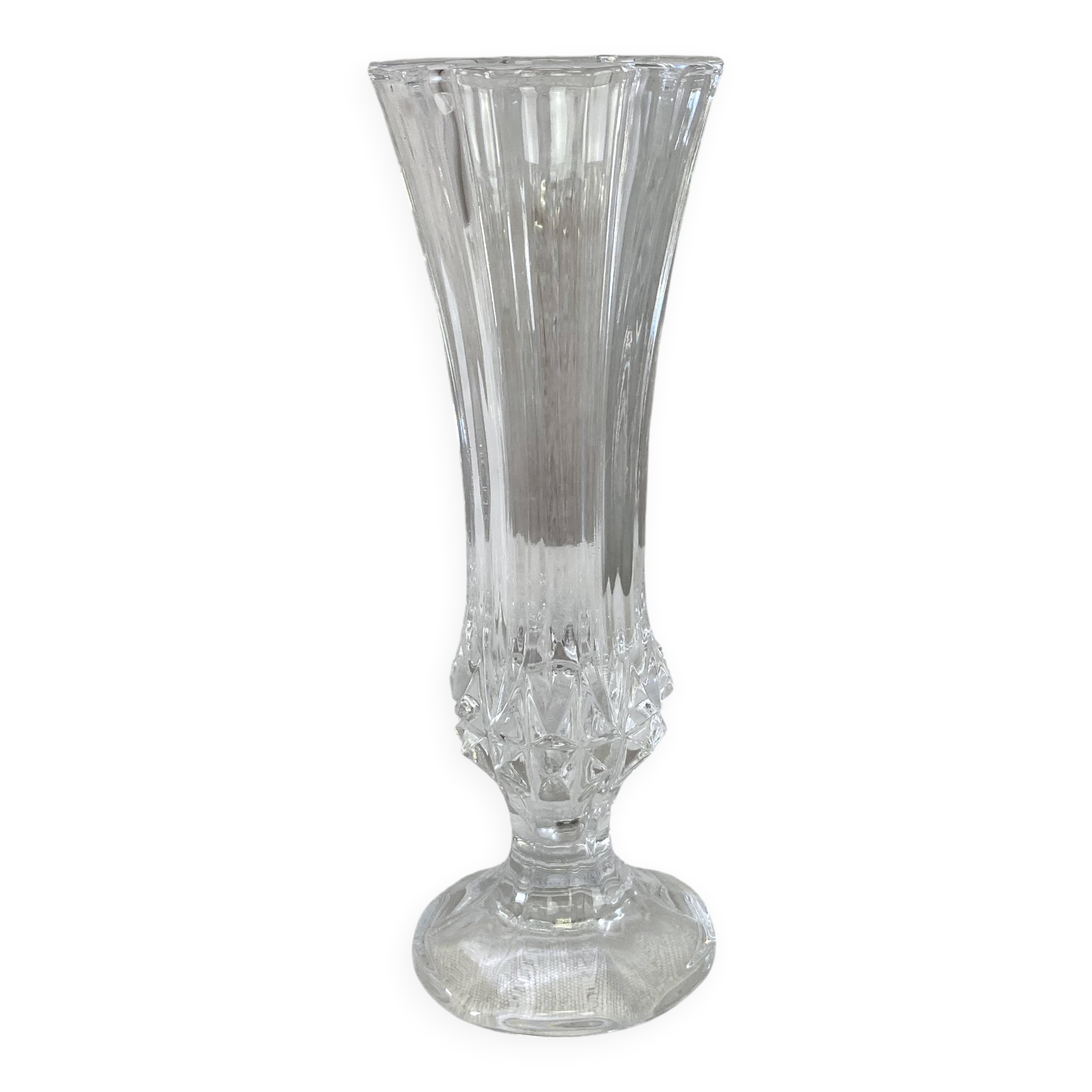 Vintage chiseled vase