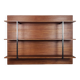 60s wall bookcase shelf