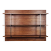 Etagère bibliothèque murale années 60