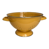 Enamelled sheet metal strainer