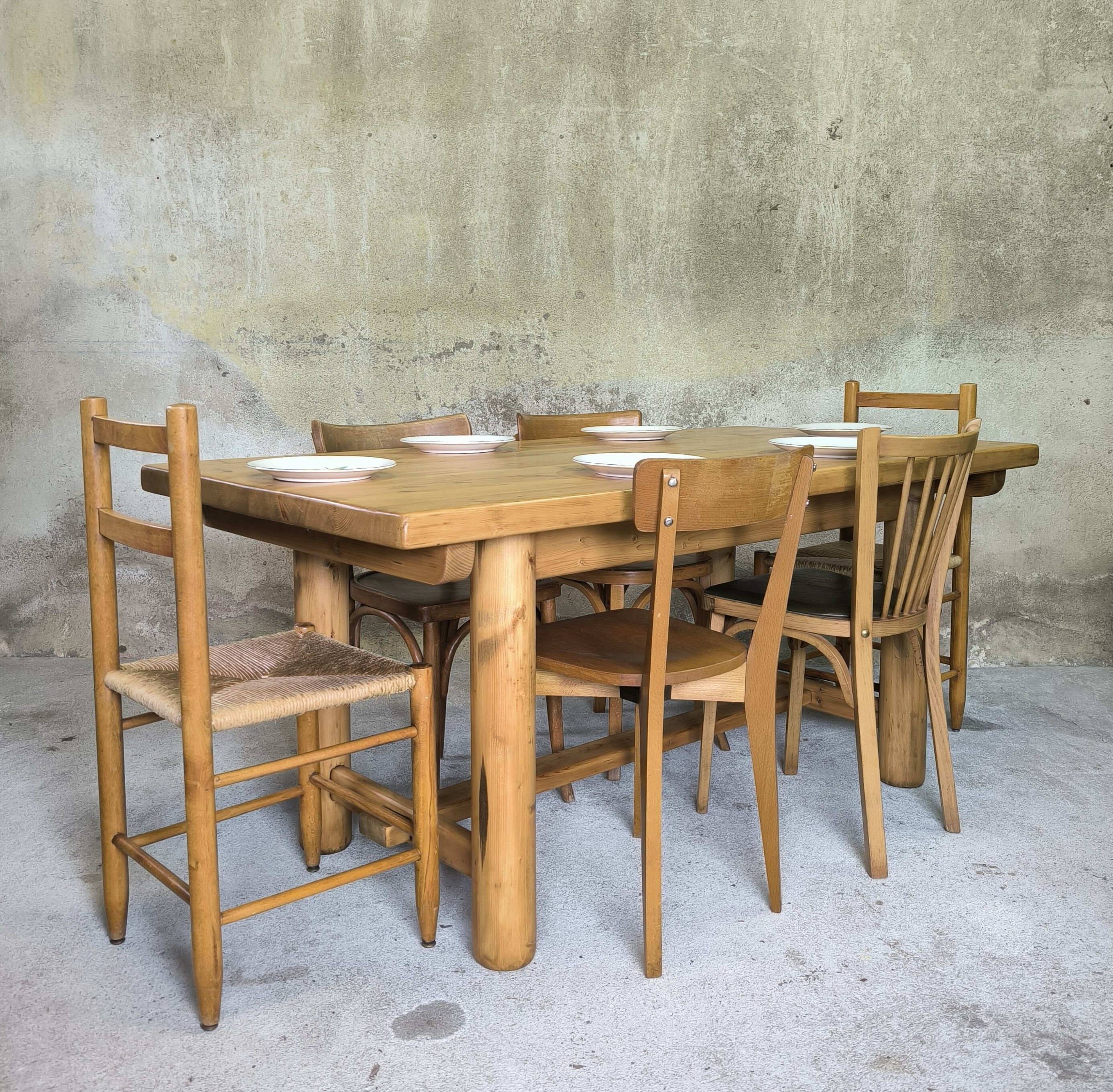 Vintage solid wood table