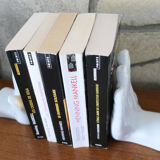 Pair of hands ceramic bookends 1970-80 Netherlands