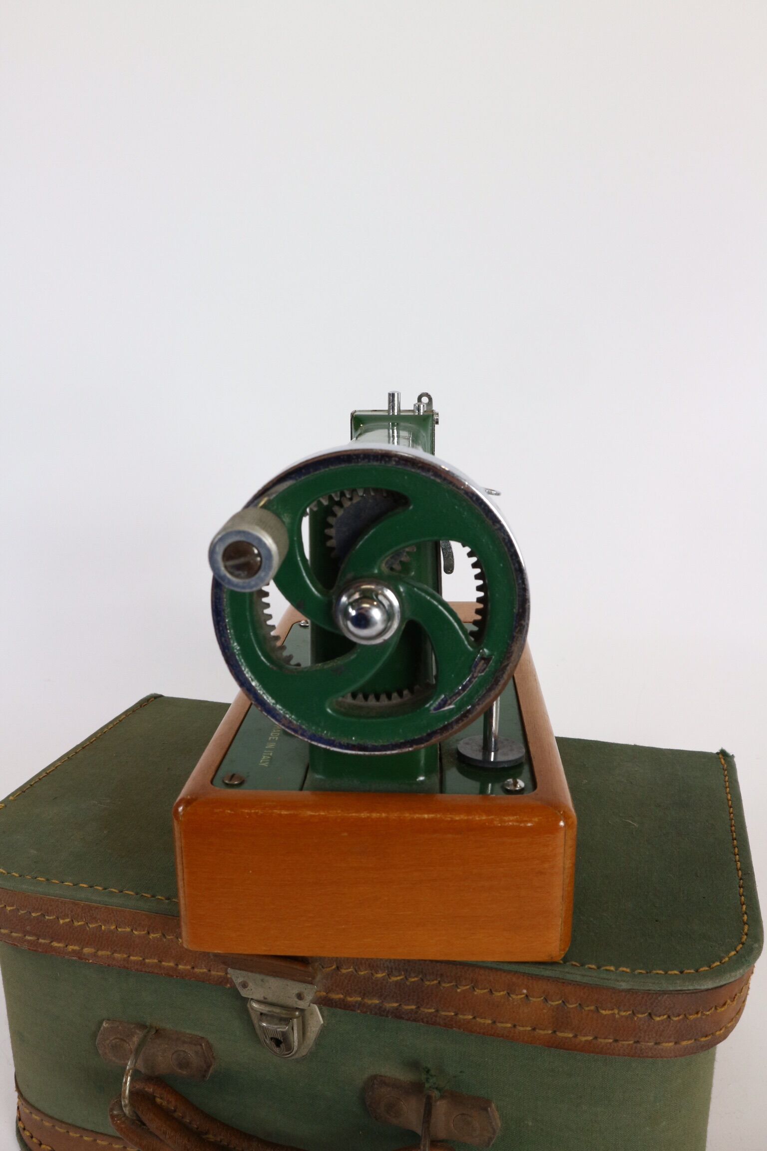 Vintage travel sewing machine Necchi