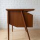 Gunnar Nielsen Teak Desk for Tibergaard, 1960s.
