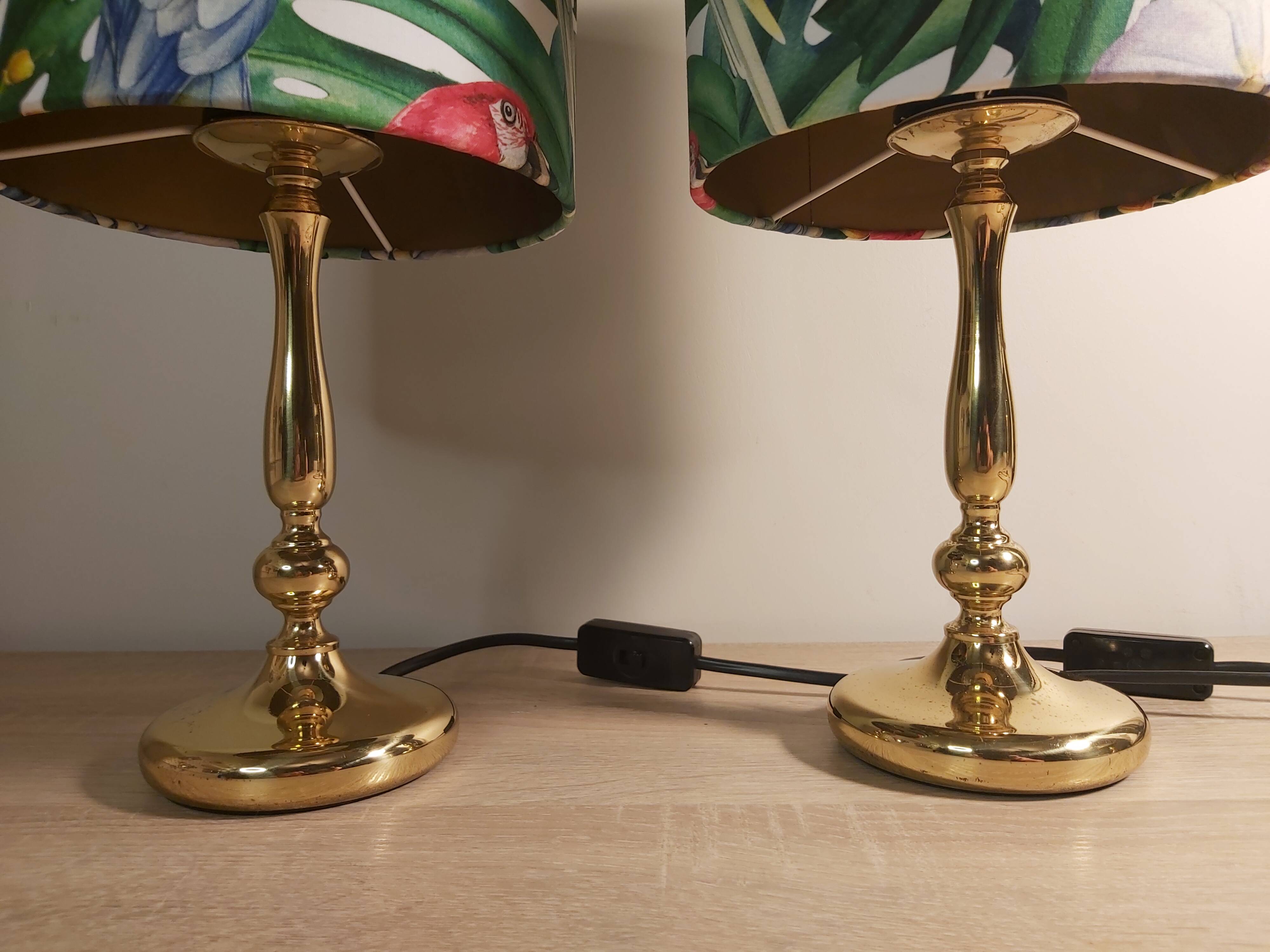 A pair of bedside lamps, Germany, 1970s.