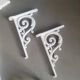 White enameled cast iron bathroom set