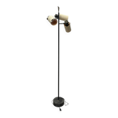 RARE 3-BEAM ADJUSTABLE FLOOR LAMP ATTRIBUTED TO ROYAL LUMIÈRE/ LUNEL, AROUND 19