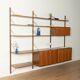 1960s wall shelf, Poul Cadovius