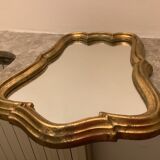 Gilded baroque mirror