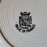 Set of 4 Lamandinoise St Amand soup plates