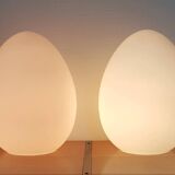 Opaline ovoid lamps