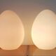 Opaline ovoid lamps