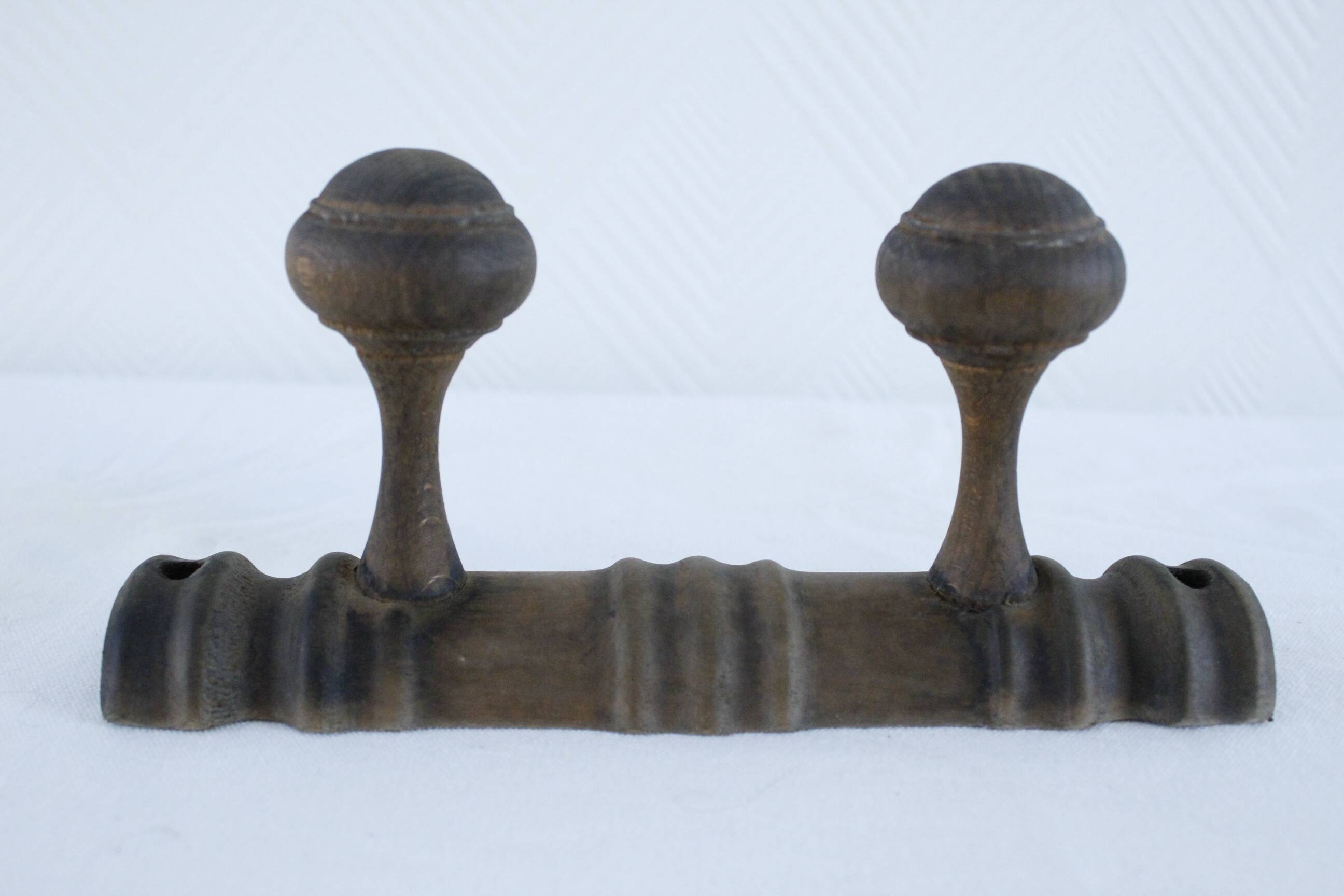 Patère bois vintage