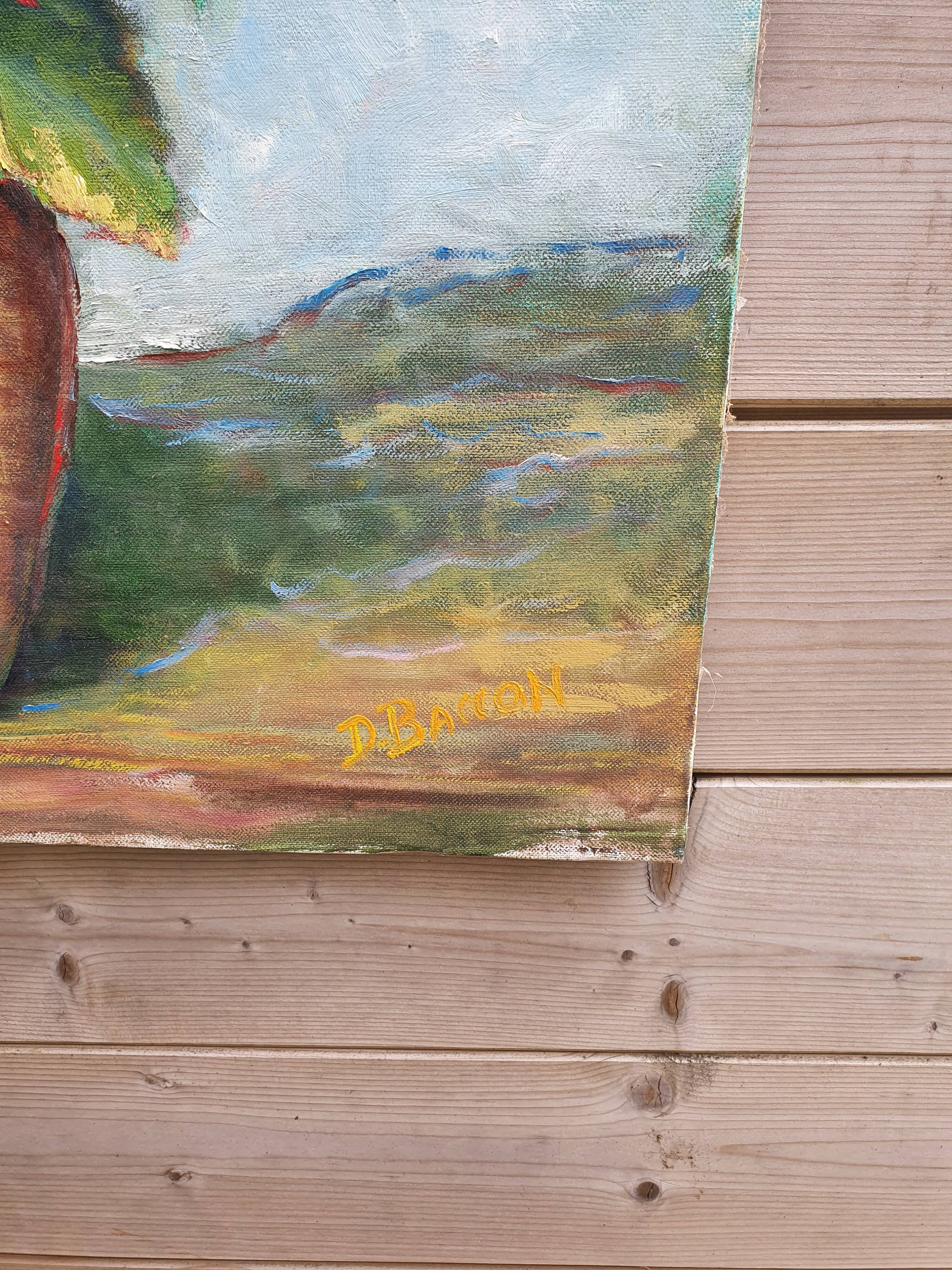 Huile sur toile