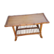 Rattan coffee table