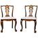 Pair of Vintage Chairs Veneered with Walnut, 1950s