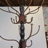 Porte manteau perroquet en bois