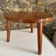 Wooden tripod side table